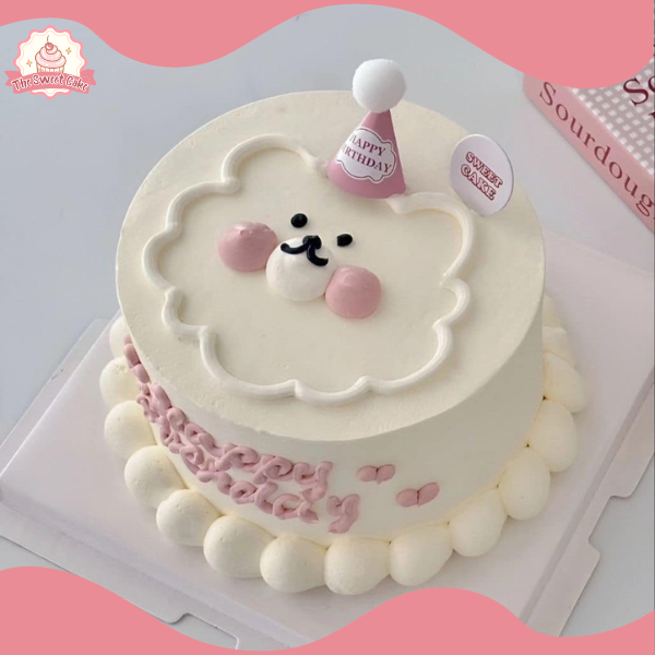 Bento cake 10cm sắc màu xanh - BÁNH KEM HANA THỦ ĐỨC